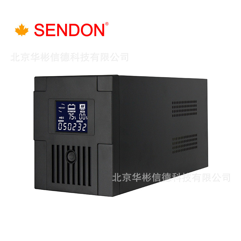 ups电源SD1000电脑单机延时半小时专用 内置12v7ah蓄电池