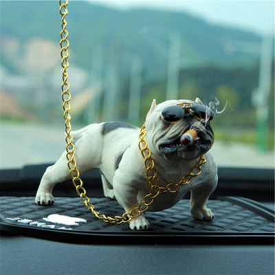Bully automobile Dogs Decoration vehicle personality Trend Shaking head Doll fashion Cool simulation Interior trim Supplies