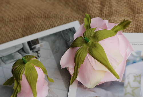 Simulated rose buds, flower core foam fruit roses, arch flower arrangements, wedding DIY fake flowers, artificial flowers