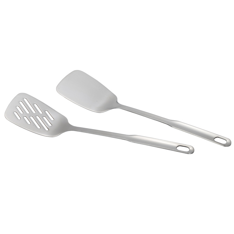 不锈钢煎铲 炒菜平铲平底锅铲煎蛋铲煎饼漏铲牛排铲烹饪厨具 饼铲