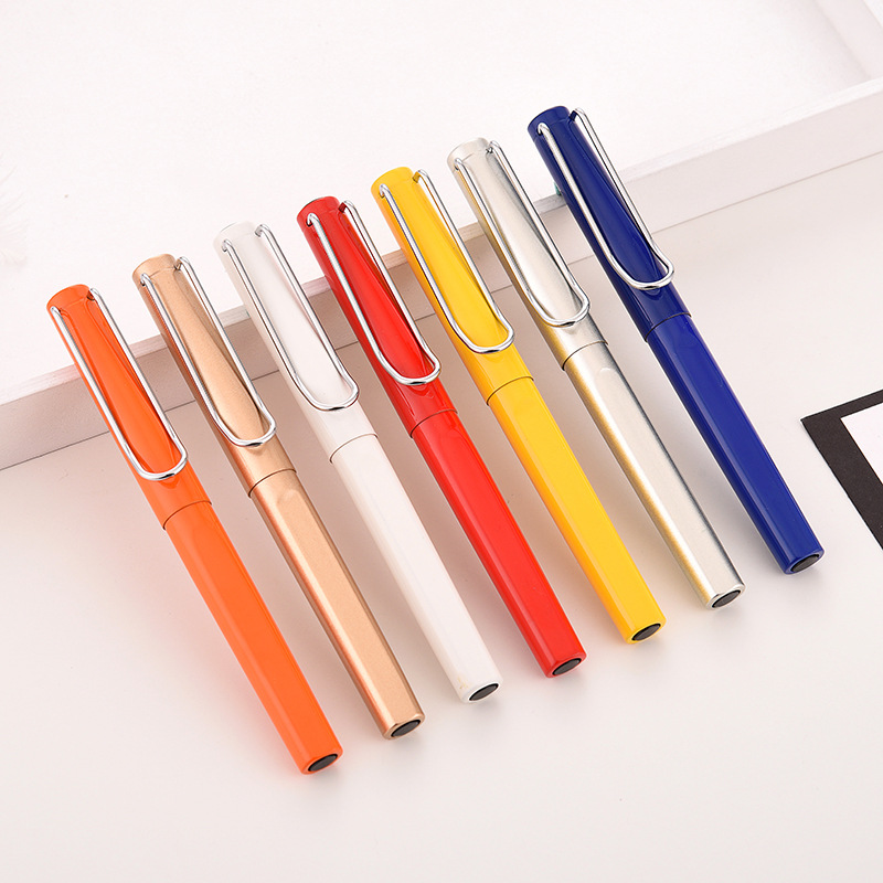 金豪狩猎者商务金属钢笔彩色系列办公礼品学生练习签字笔定制LOGO