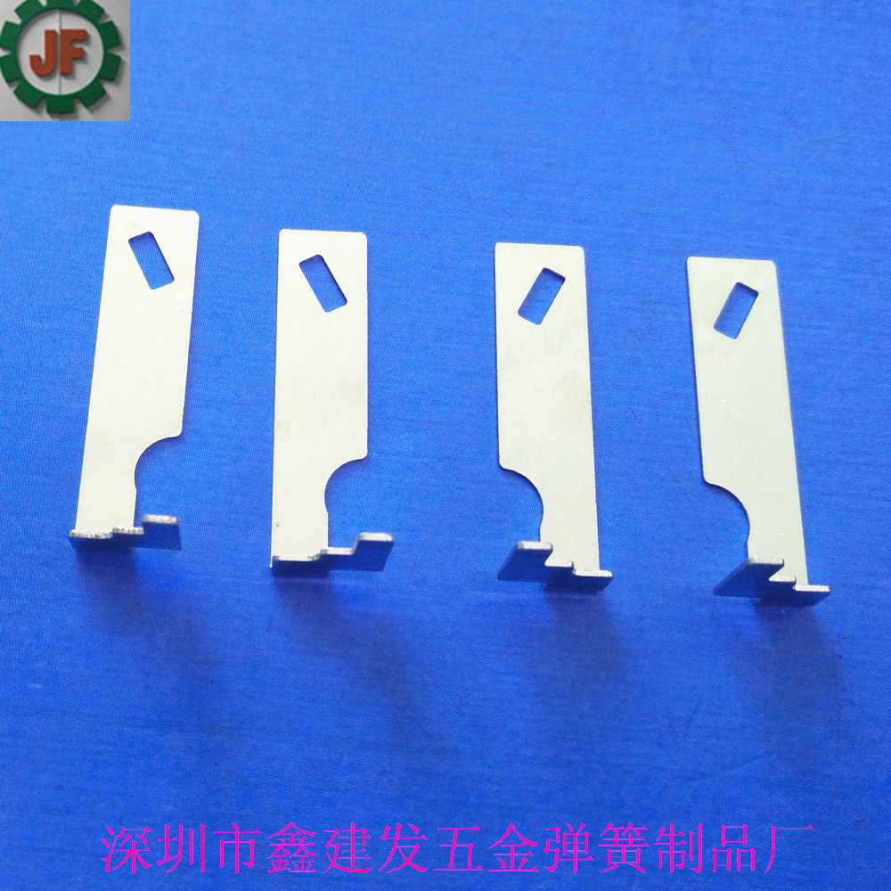 供应弹片电源五金 磷铜端子 AC插脚弹片导电片电极片厂家JF-543-阿里巴巴