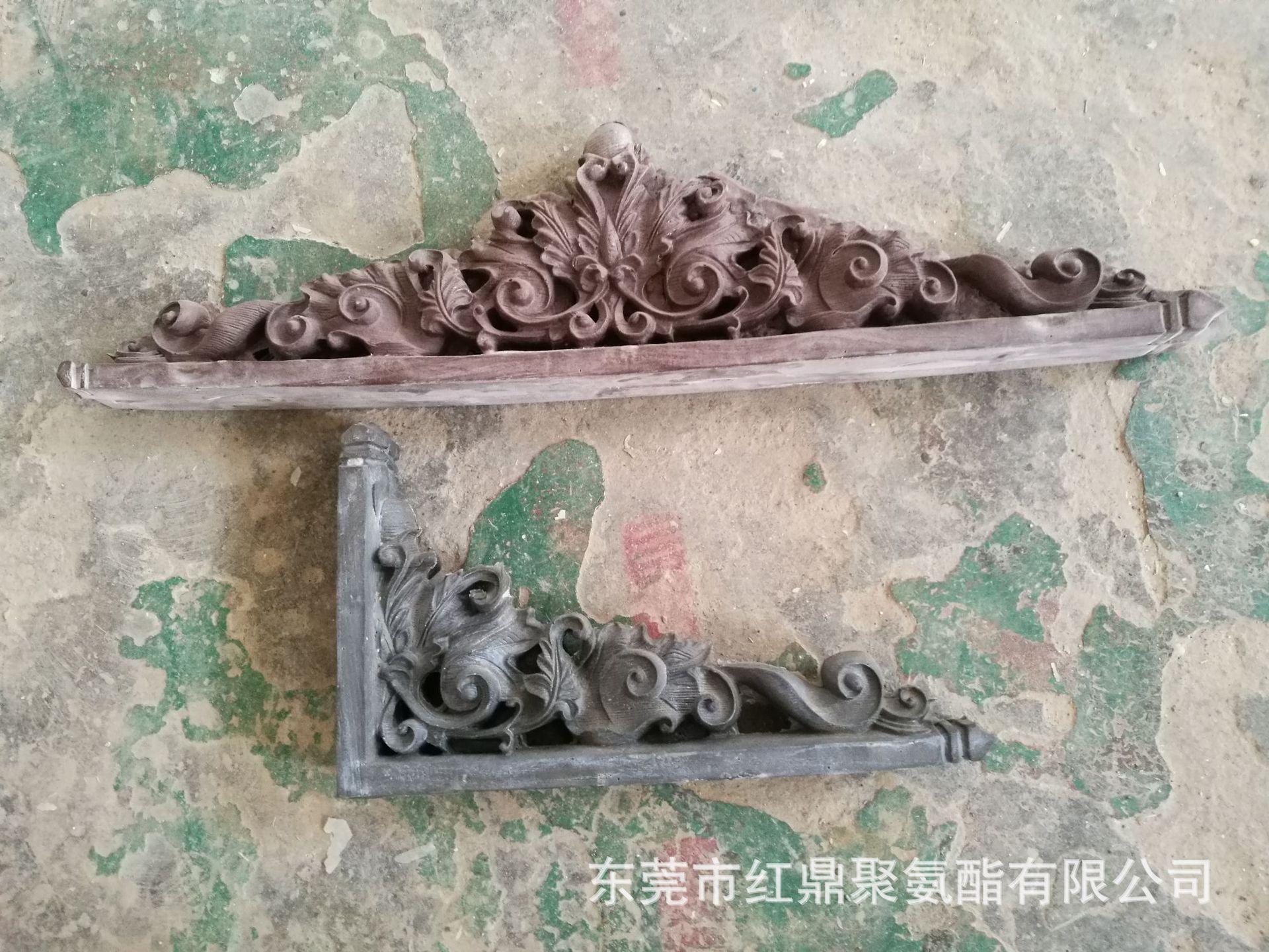 003东莞厂家聚氨酯雕花装饰建材AB组合料发泡PU黑白料