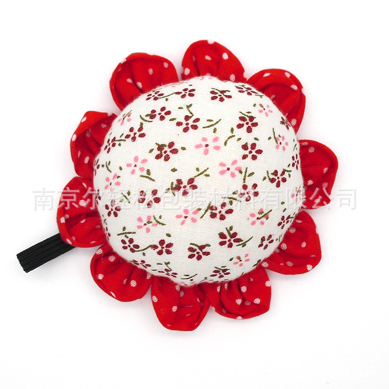 可爱花朵手腕插针包和风针插针扎针垫手工插针球缝纫工具 KJ138