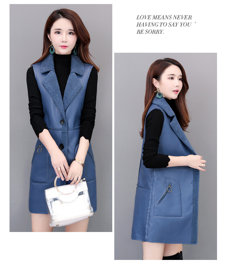 Gilet femme en Cuir PU - Ref 3318518 Image 32