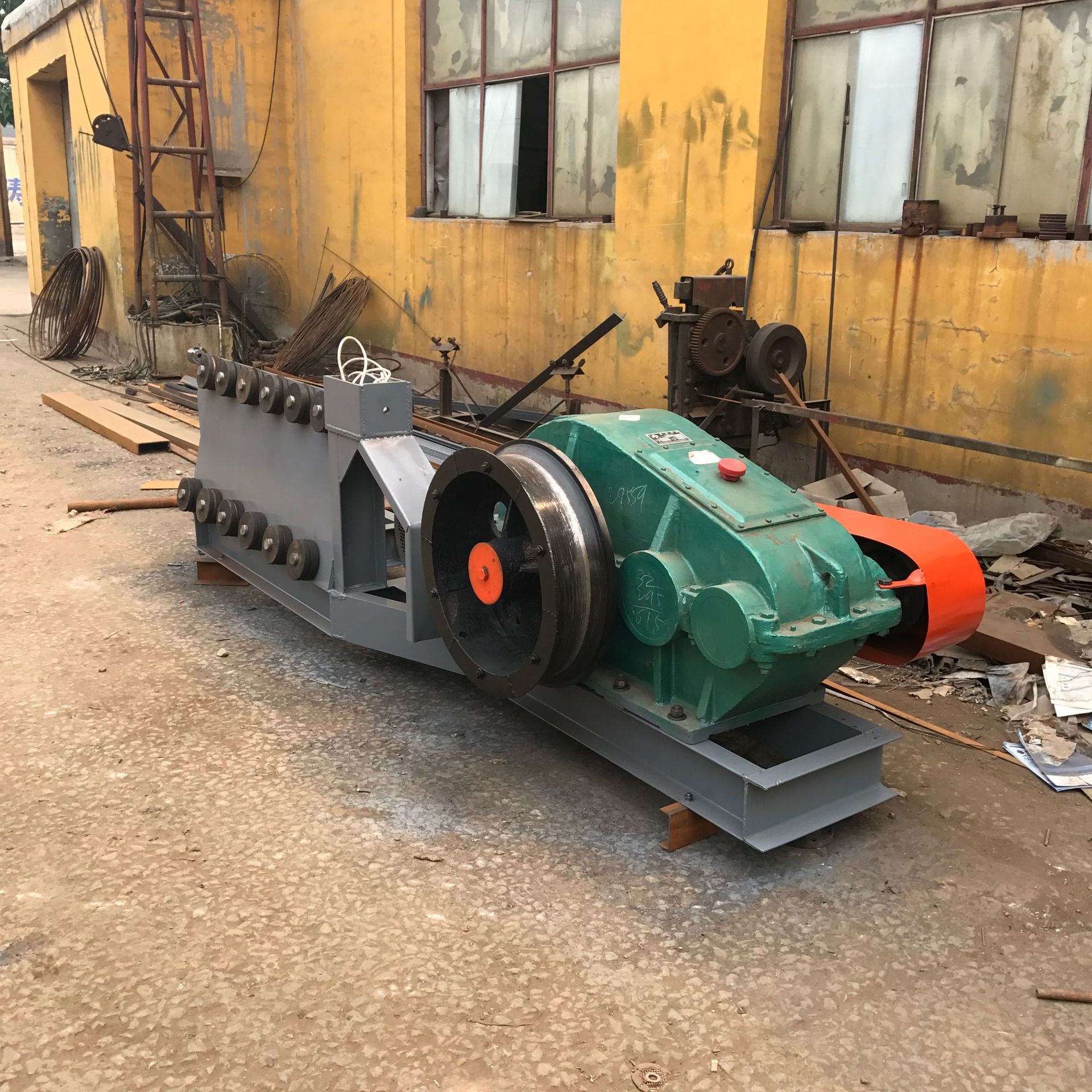 河北厂家生产钢筋拔丝拉长机 钢筋延长拉丝机价格