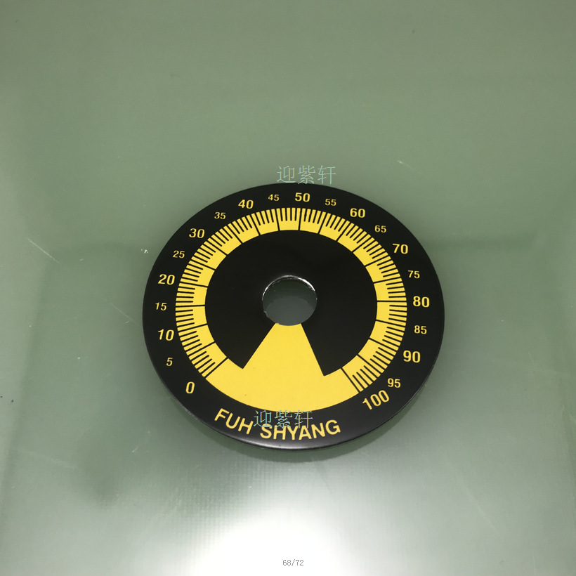 电位器 旋钮 刻度片 数字刻度盘机械电位器刻度盘