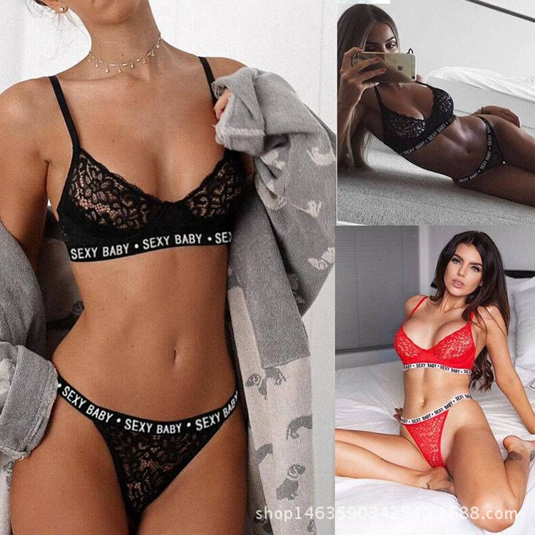 Чулочно-ие белье с надписями, комплект, европейский стиль, Aliexpress