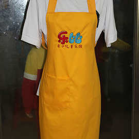 全棉帆布广告围裙商场超市礼品韩版围裙新款图片厂家批发定制