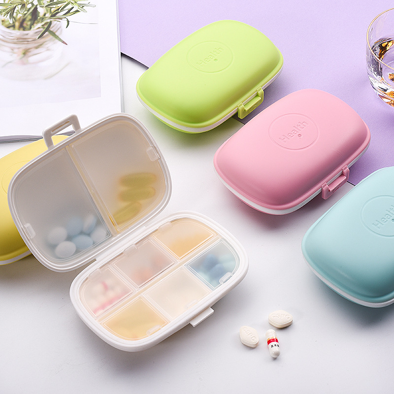 Kit Portable One week Separate loading Kit Take it with you drugs Pills storage box seal up Moisture-proof Mini wholesale