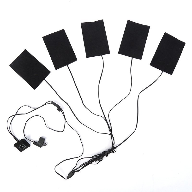 USB Fever clothes Heating plate 5V Dragged five keep warm Fever tablets Diaofang Heater Manufactor wholesale