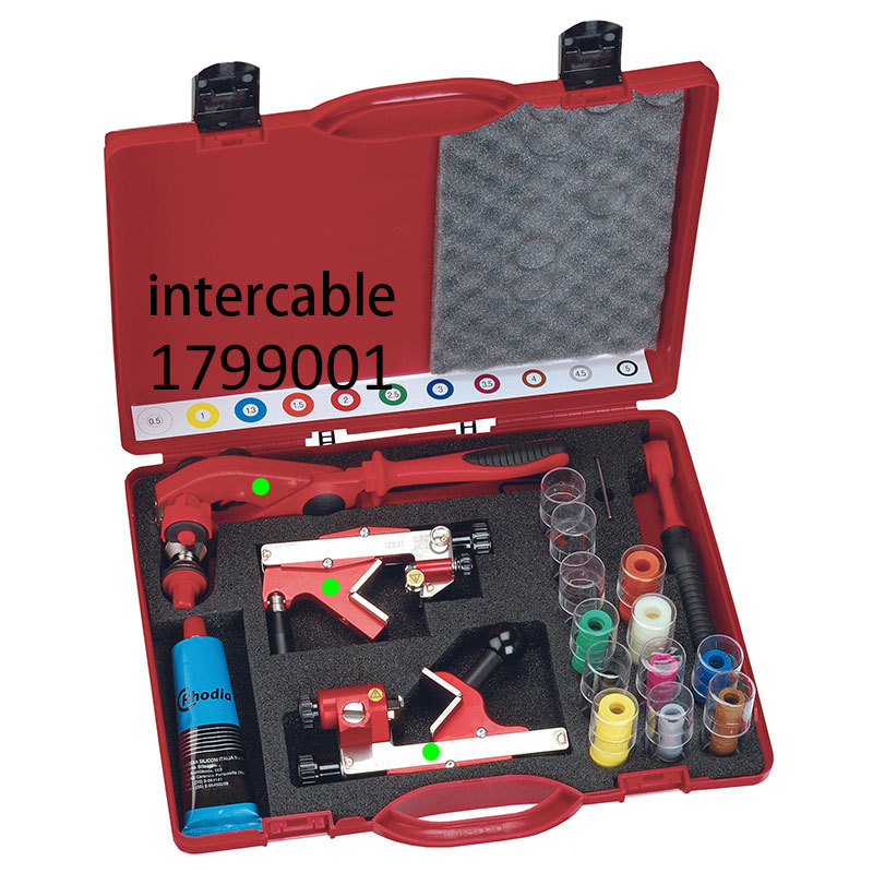 意大利Intercable剥除工具套装1799001 电缆剥皮器套装原装总代