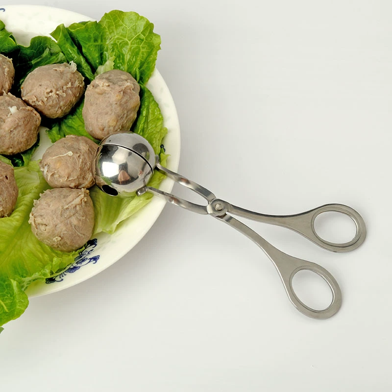 Стальной клип для шариков мяса практичные кулинарные изделия кулинария машинка для шариков рисовых шариков инструмент