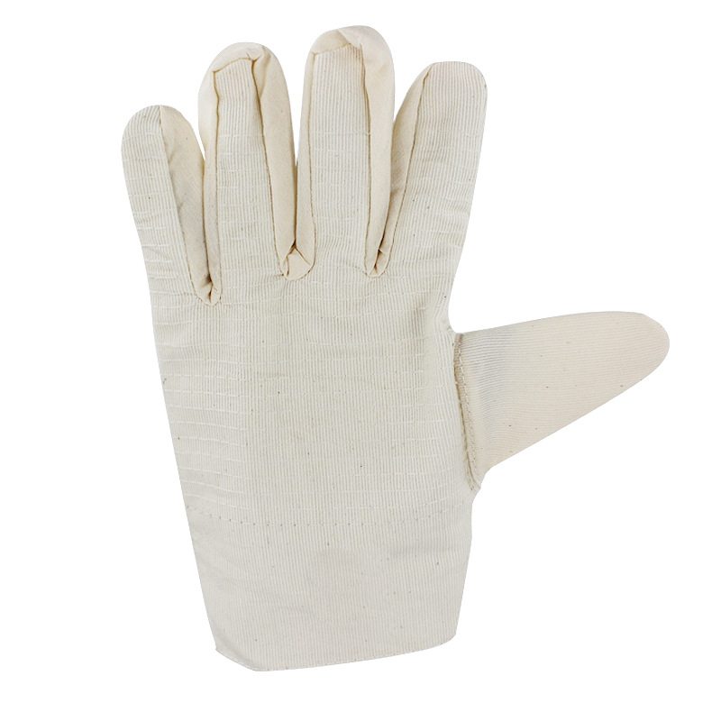 帆布手套 耐磨机械电焊手套 劳保双层帆布加厚麻布手套防水