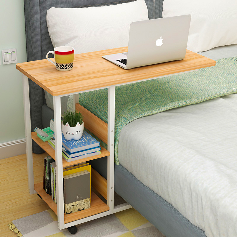 Move the bedside notebook lazy table desk simple home student bed on…