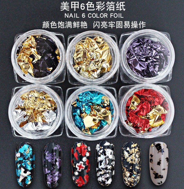 Japanese double-sided nail decoration