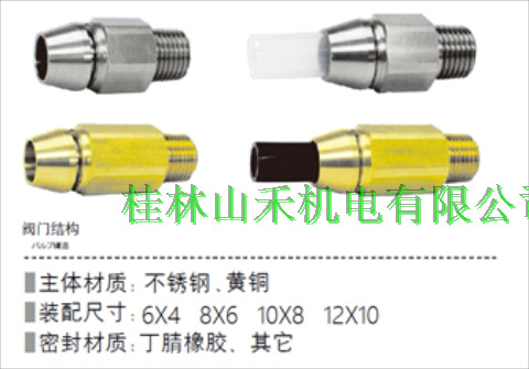 日本NASCO纳斯科快速接头NFLS-10-2 、NFLS-12-2 、NFLS-12-3