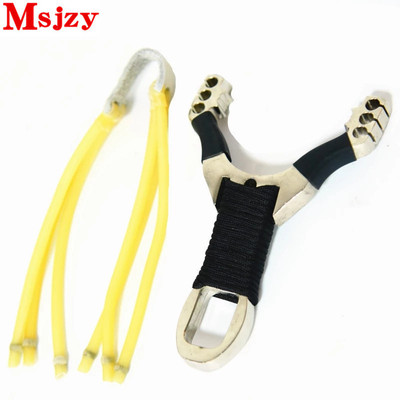 捆绳天狼弹弓反曲传统皮筋弹弓卡珠2股3股皮弹弓捆绑式手感好弹弓|ms