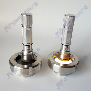 304 stainless steel union mirror (with LED spotlight) Sanitary Union mirror with lamp stainless steel mirror