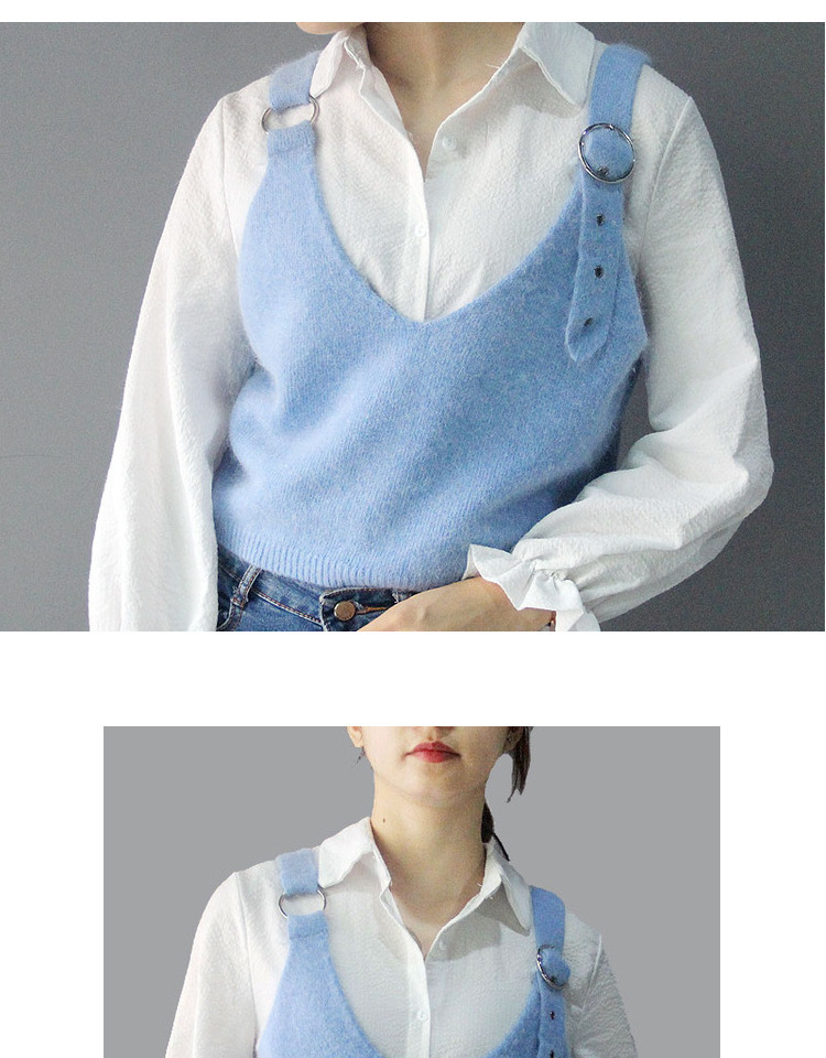Gilet femme en Mélange de poils de lapin - Ref 3317782 Image 17