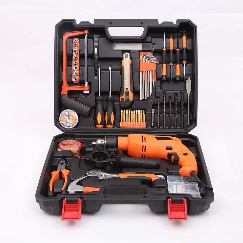 厂家直供车载组合工具箱锂电钻套装汽车服务公司4S店礼品工具