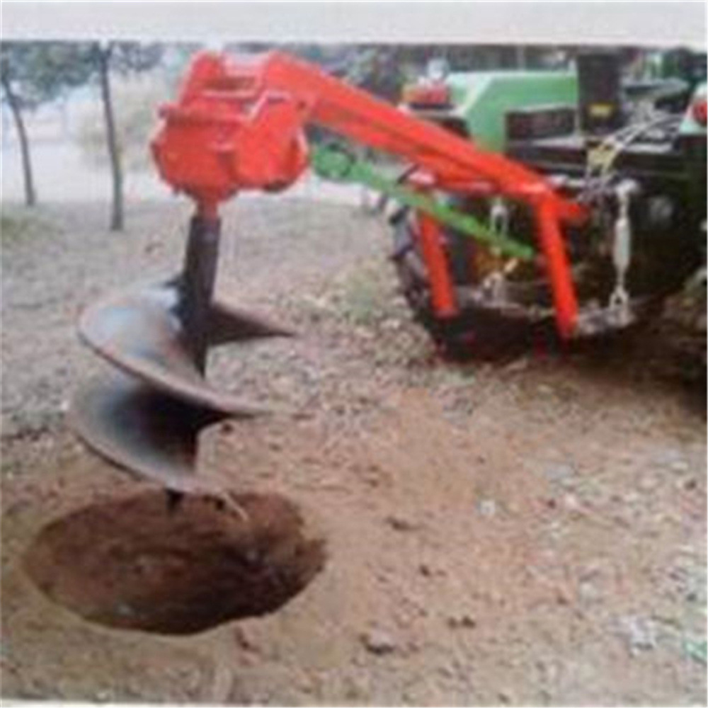 定州市挖坑机钻孔机植树绿化栽树园林种植机器电线杆挖坑机