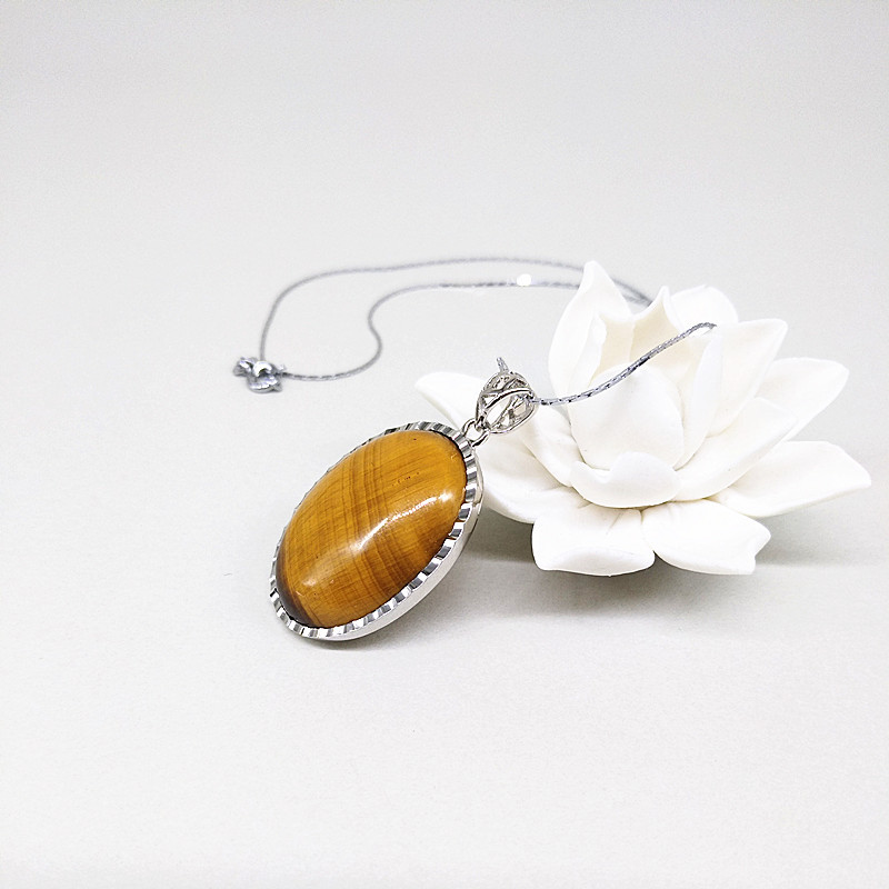 Tiger Eye Stone Pendant