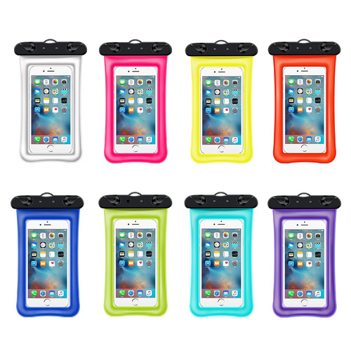 Floating Airbag Phone Waterproof Case Transparent Wholesale Swimming Waterproof Phone Cover Large Phone Waterproof Bag