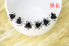 Hair accessory for bride, Chinese hairpin, beads from pearl, zirconium, hairgrip, flowered