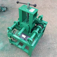 电动大棚握管机 方管电动滚弯机 多功能三轴式电动弯管机