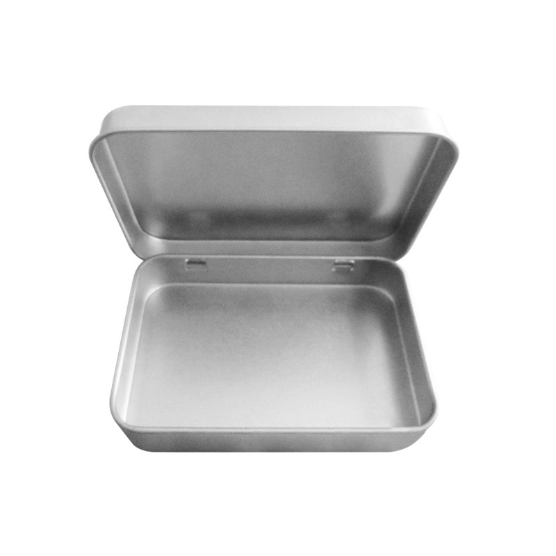 87*60*18连体平盖 批发长方形包装盒 加工定制马口铁盒U盘铁盒