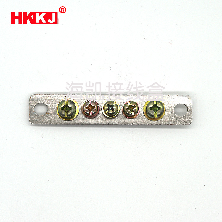 厂家直供5孔零排2*25  零地排 配电箱接线端子 接地铜条铜排