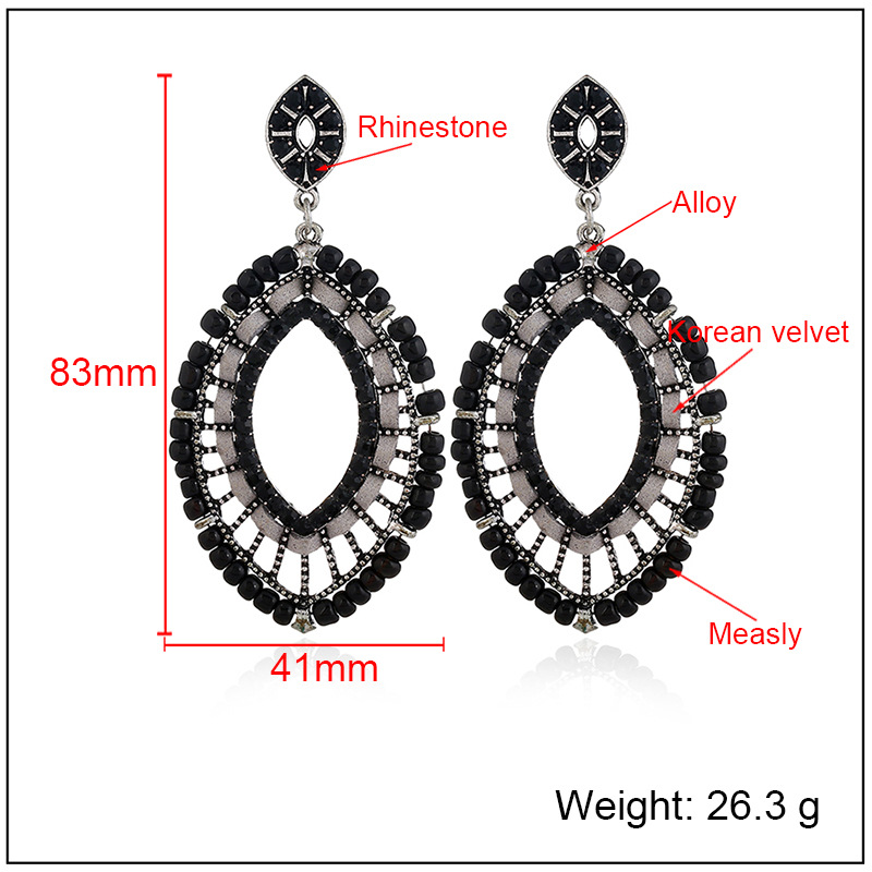 Aretes Con Colgante Retro display picture 14