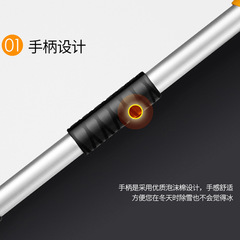 Multifunctional snow shovel for automotive supplies, extension pole winter de-icing tool, car snow shovel