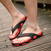 Summer fashionable beach footwear for leisure, massager, flip flops, slippers, 2020, plus size