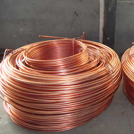 紫铜管 T2盘管空调制冷配件 太阳能空调专用铜管盘管可加工切割