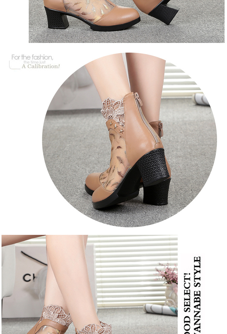 Bottes femme en En cuir - Ref 3355369 Image 14