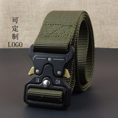 新款寬3.8眼鏡蛇尼龍腰帶 男戶外戰術休閑腰帶廠家批發可定做LOGO