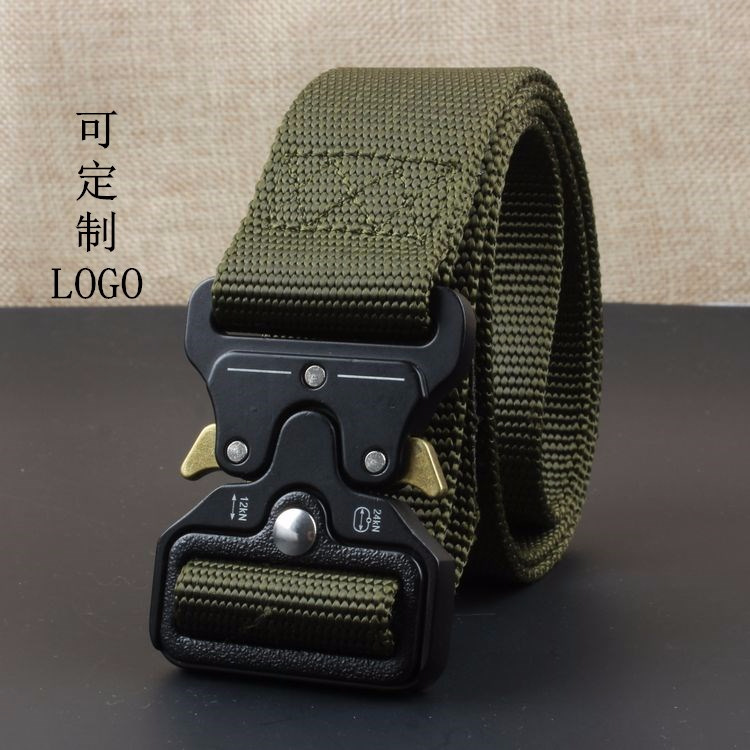 新款寬3.8眼鏡蛇尼龍腰帶 男戶外戰術休閑腰帶廠家批發可定做LOGO