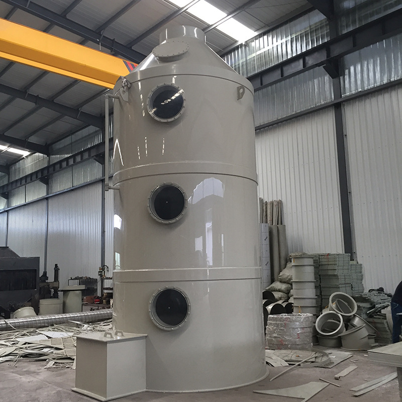 PP spray tower exhaust gas purification treatment treatment of acid…