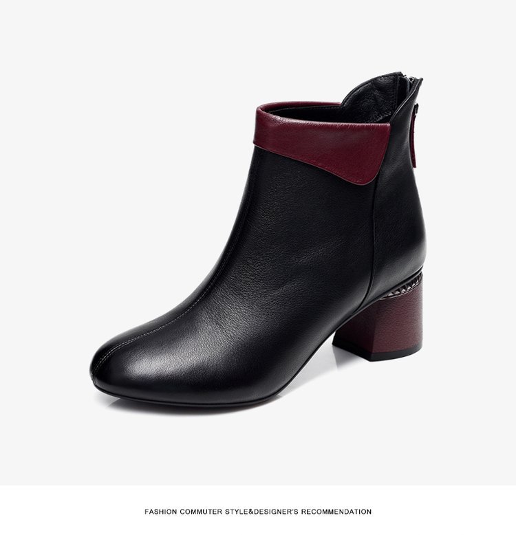 Bottes femme en PU artificiel - Ref 3355318 Image 17