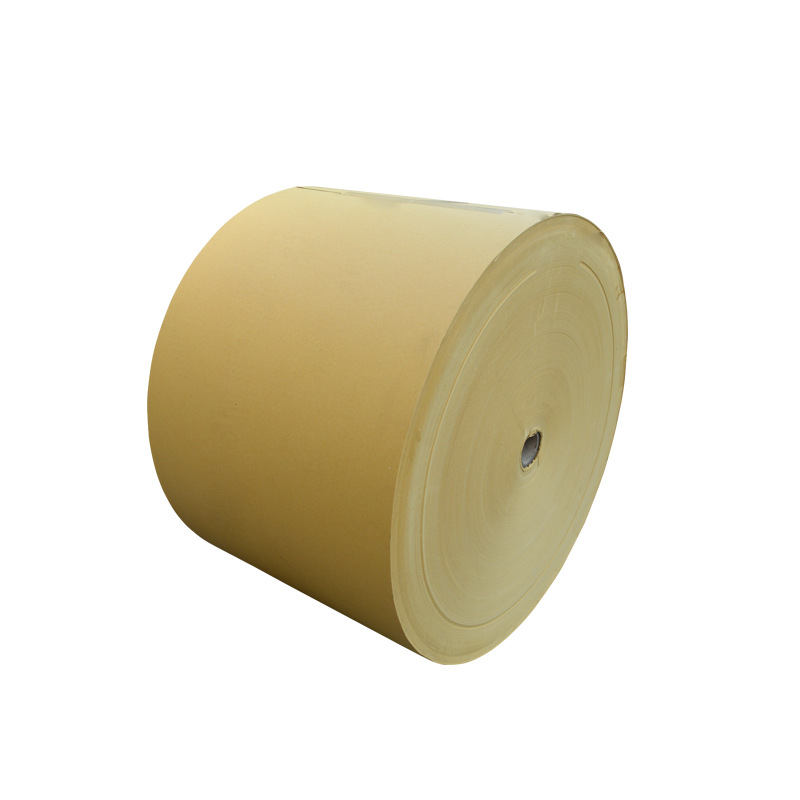 大量供应200克四川精制再生牛皮纸  黄色单面光印刷包装纸