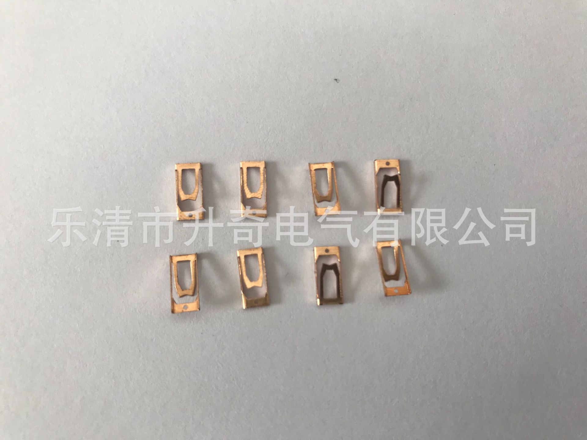 金属按钮开关冲压件插片6.3插片连续模不锈钢冲压件磷青铜冲压件