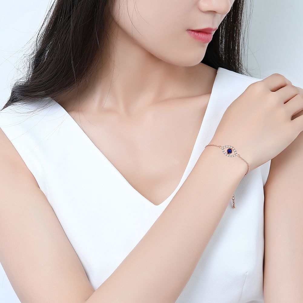 Lucky Evil Eye Red String Bracelet Protection Jewellery Minimalist_voghion.com