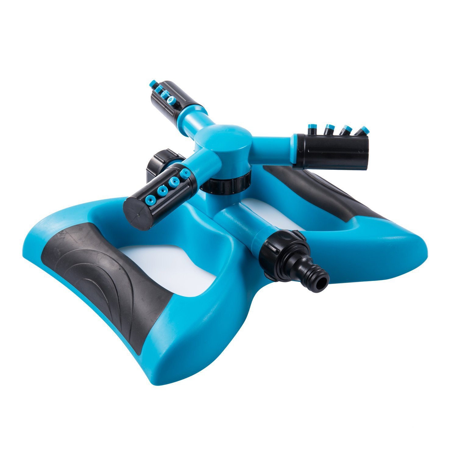 360度三臂旋转自动洒水器  花园串联浇水浇花园林喷头  青鸟工具