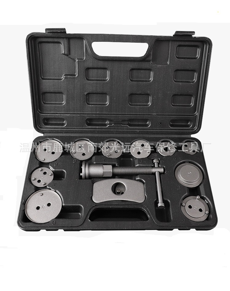 供应13件汽车刹车片拆装更换工具 碟刹分泵调整 汽保汽修工具