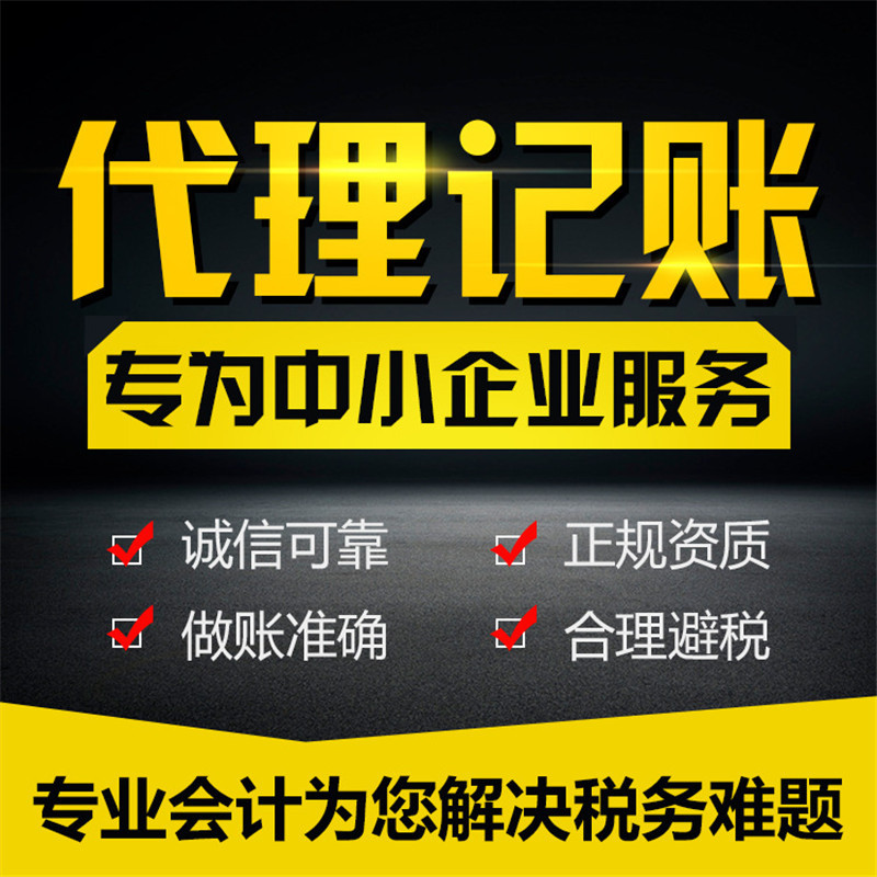 惠州公司代理记账报税 专业会计做账 惠州惠阳惠东公司记账代理