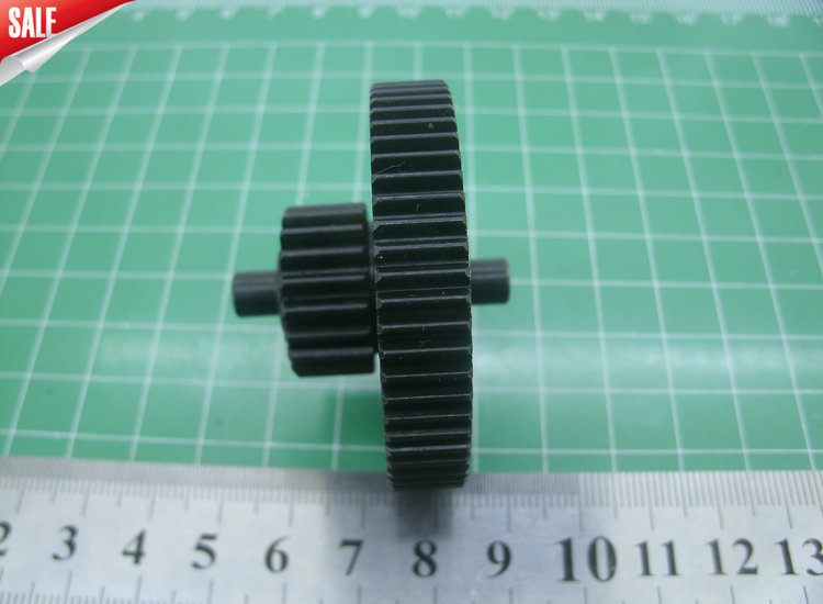 双联齿轮螺旋齿轮减速变速齿轮箱农用机械微耕1模20齿和0.8模62齿