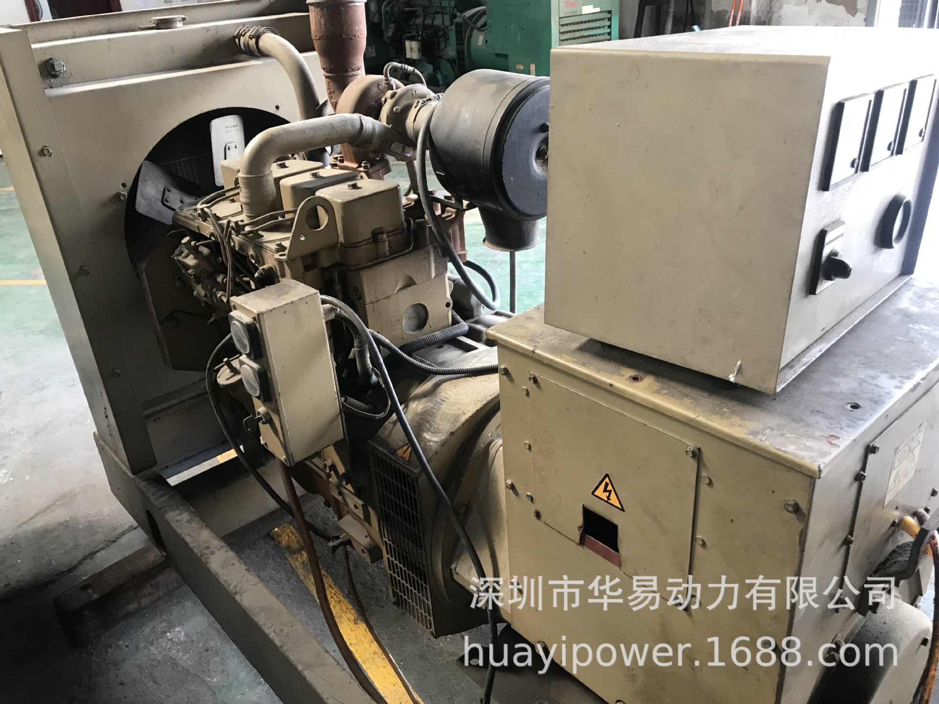 二手美国康明斯4BT柴油发电机50KW出售美康4BT3.9