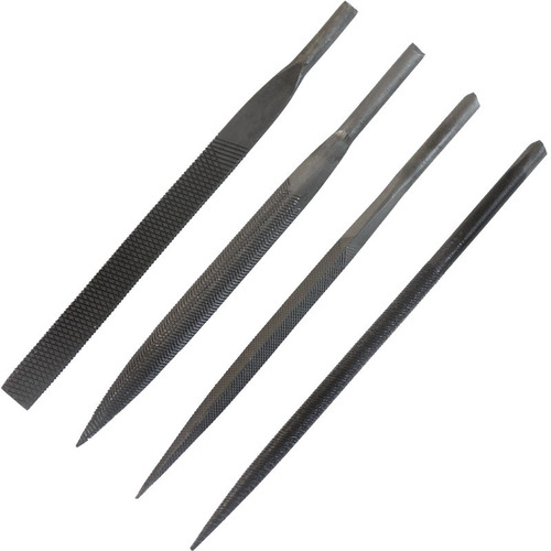 Pneumatic reciprocating file head AF5 electric grinding knife 6mm coarse-tooth flat round grinding powerful polishing tool accessory